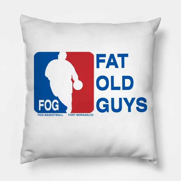 FOG Basketball fort Morgan Pillow by Whistlepig Books