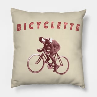 Bicyclette Pillow