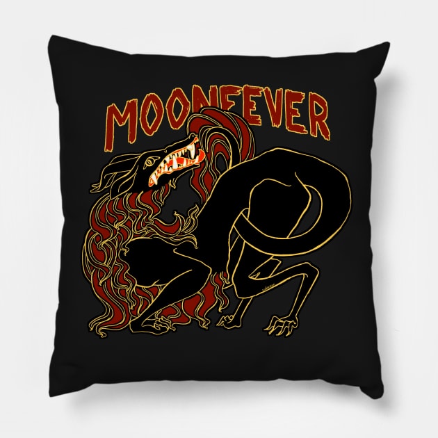 Moonfever Pillow by Spidermimi