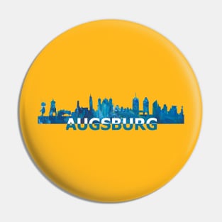 Augsburg Skyline Pin