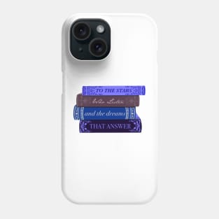 The Stars Who Listen Books Phone Case