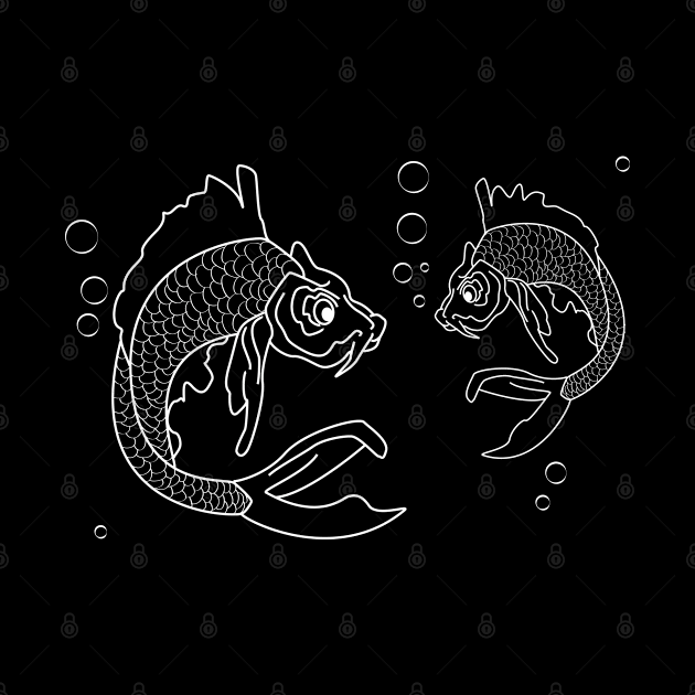 Little fishes talking by Nosa rez