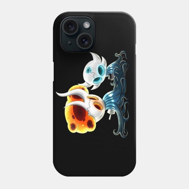 lost kin and the greenpath vessel - hollow knight Phone Case by Quimser