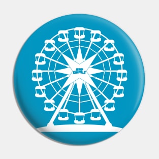 Ferris Wheel (White) Pin