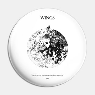 WINGS Moon Dark Pin