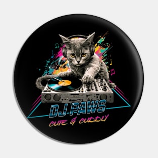 DJ Paws Pin