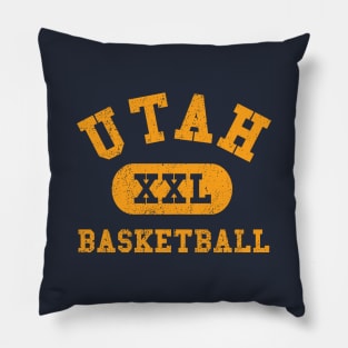 Utah Basketball Pillow