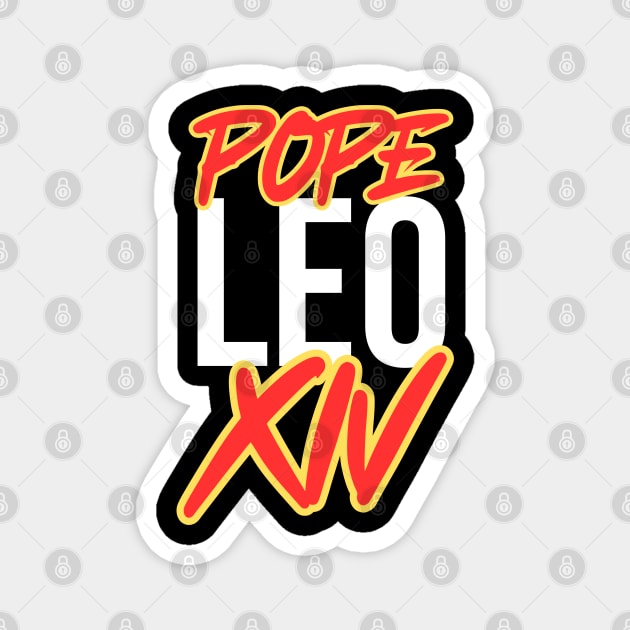 Pope-Leo-XIV Magnet by Creatifly Graphic Tees