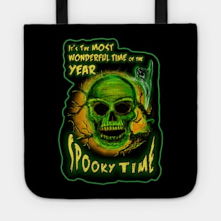 Most Wonderful Time Retro Art Tote