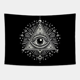 All seeing eye Tapestry