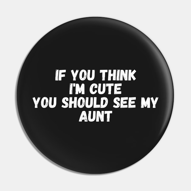 If you think I'm cute you should see my aunt Pin by manandi1