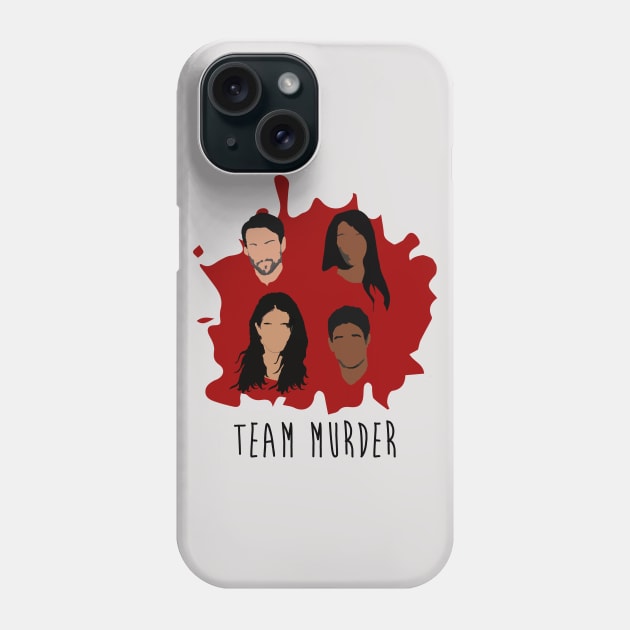 Team Murder Phone Case by coraliehz