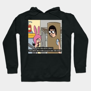 Bob's Burgers Tina I Love Butts Hooded Dress