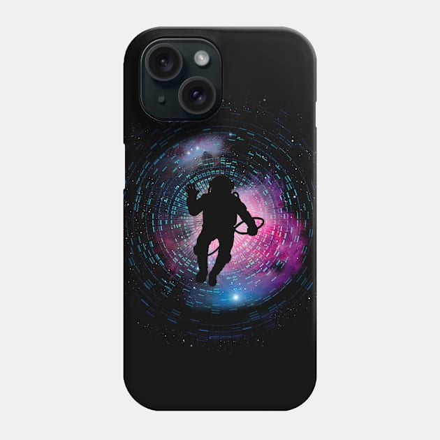 Astronaut spin Phone Case by Aldebaran