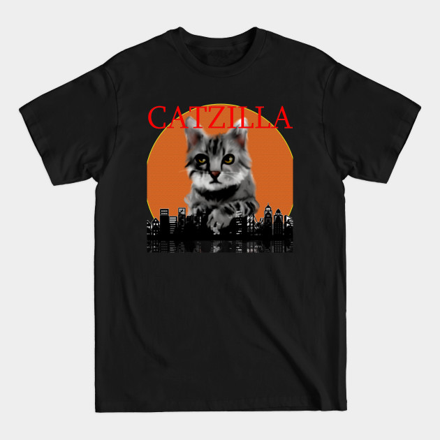 Disover Catzilla t-shirt - Catzilla - T-Shirt