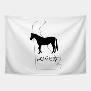 Delaware Horse Lover Gift Tapestry