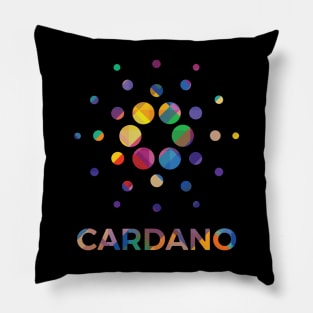 Cardano coin Crypto coin Crytopcurrency Pillow