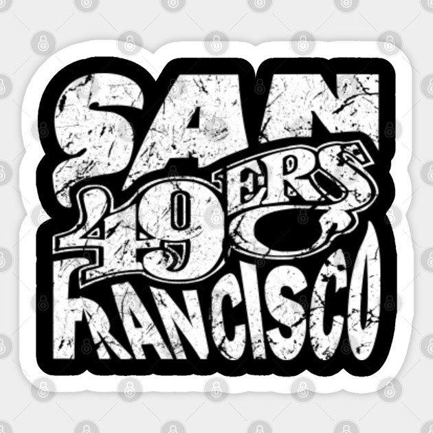 San Francisco 49ers San Francisco 49ers Sticker Teepublic