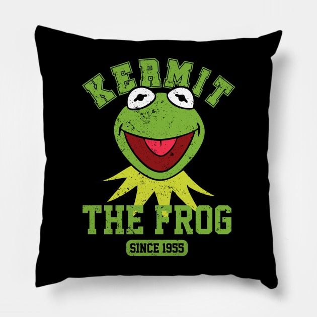 Muppets Kermit The Frog Pillow by Orlind