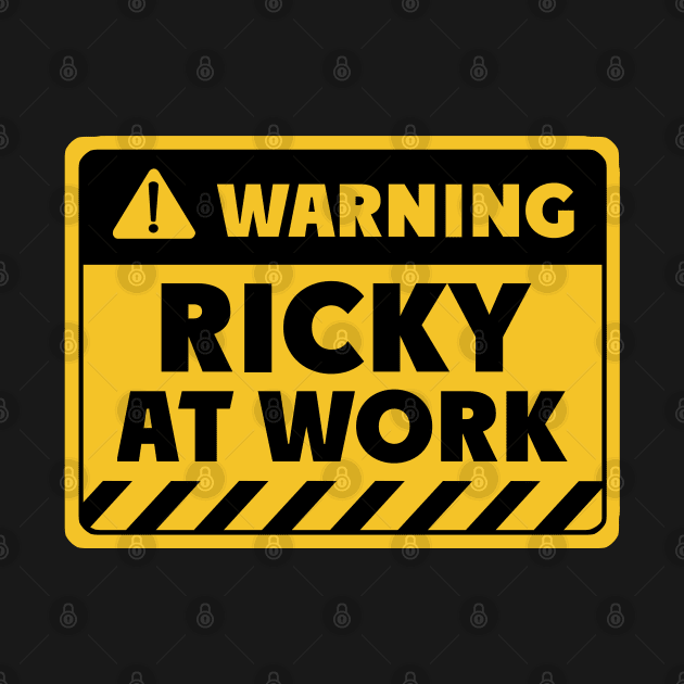 Ricky at work by EriEri