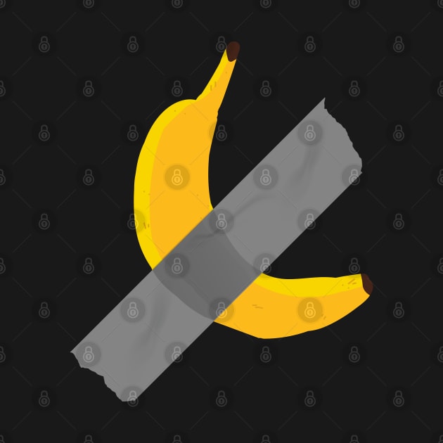 funny Banana duct tape by Amelia Emmie