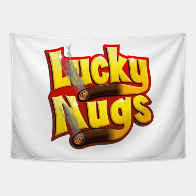 Lucky Nugs Tapestry by tgillingham