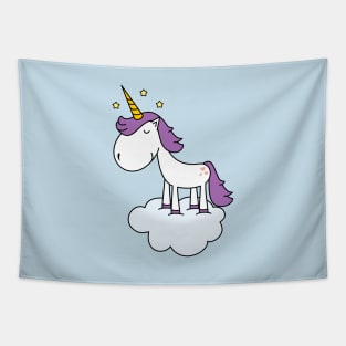 Adorable unicorn Tapestry