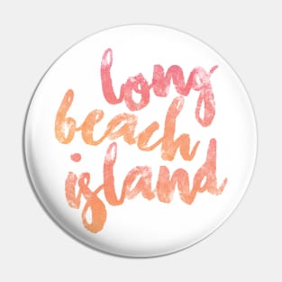 Long Beach Island Pin