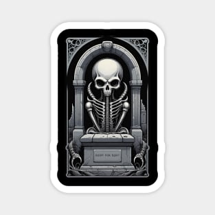 Gravestone Design 3 Magnet