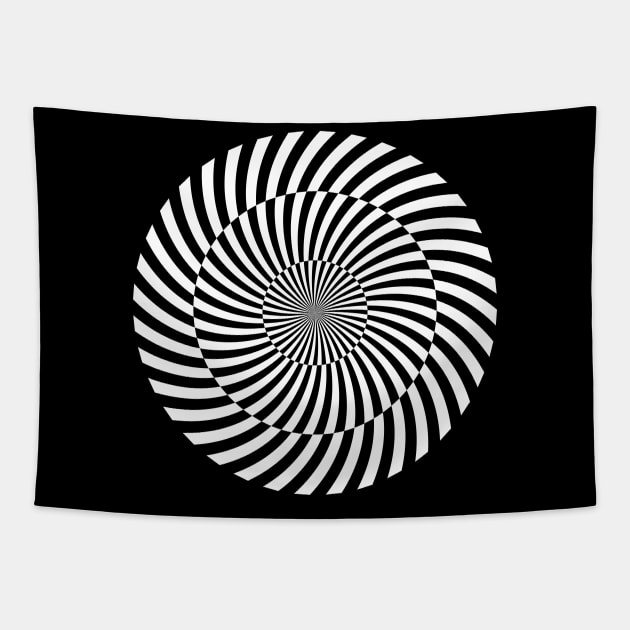 Hypno Op Art Tapestry by n23tees