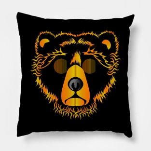 Dabs the Honey Oil Bear Pillow