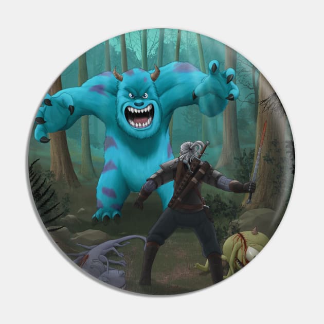 Killing Monsters Pin by GranJefe