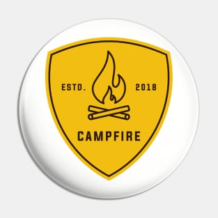 campfire Pin