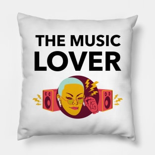 The Music Lover Pillow