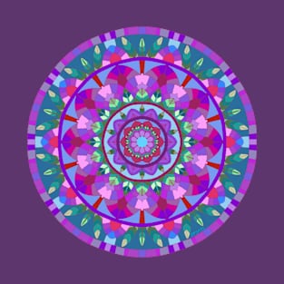 Crystal Garden Mandala T-Shirt