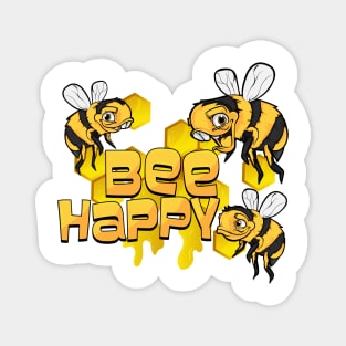 Bee Happy Magnet