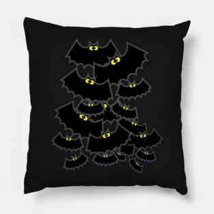 Bats Emoji Pillow