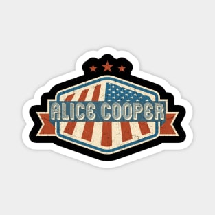 vintage - Alice Cooper Magnet