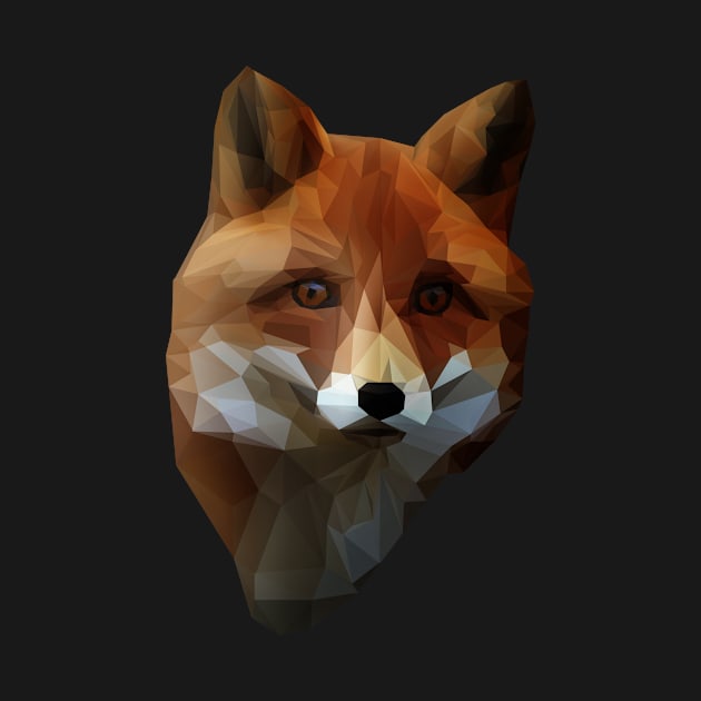 Polygon Fox by Axseru