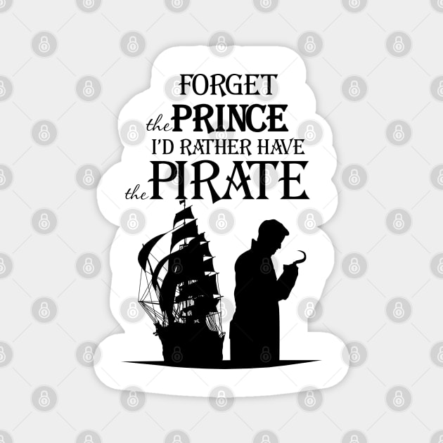 OUAT T-Shirt. I'd rather have the pirate! Magnet by KsuAnn