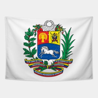 Escudo de Venezuela - Venezuela Coat of arms - vintage design Tapestry