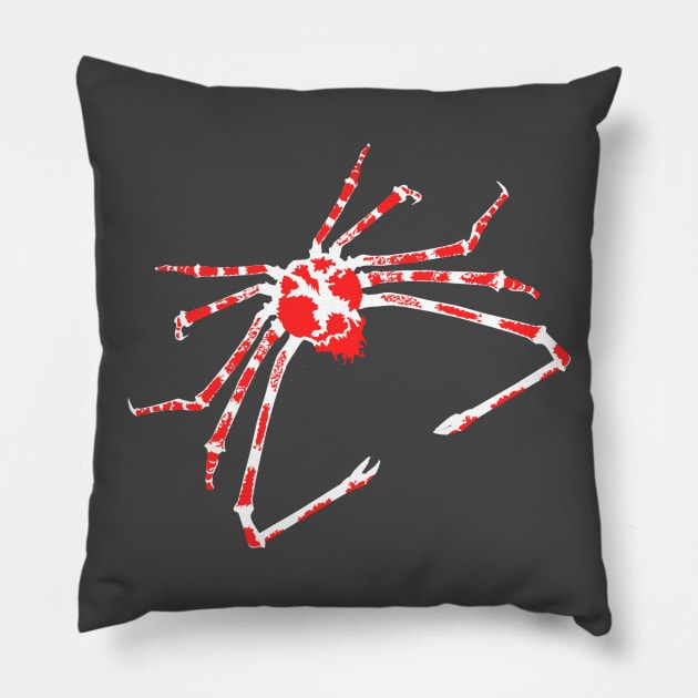 Japanese Spider Crab Pillow by stargatedalek