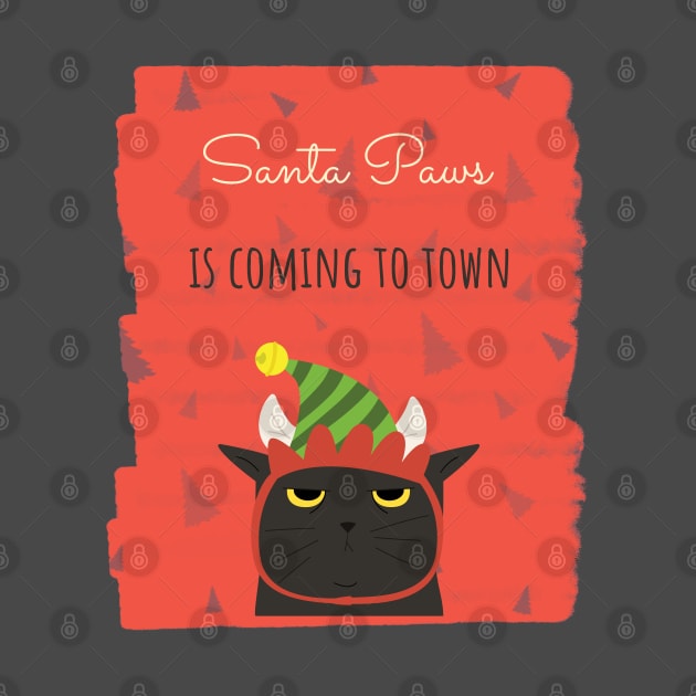 Santa paws is coming to town by ArtsyStone