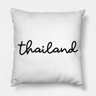 thailand - black Pillow