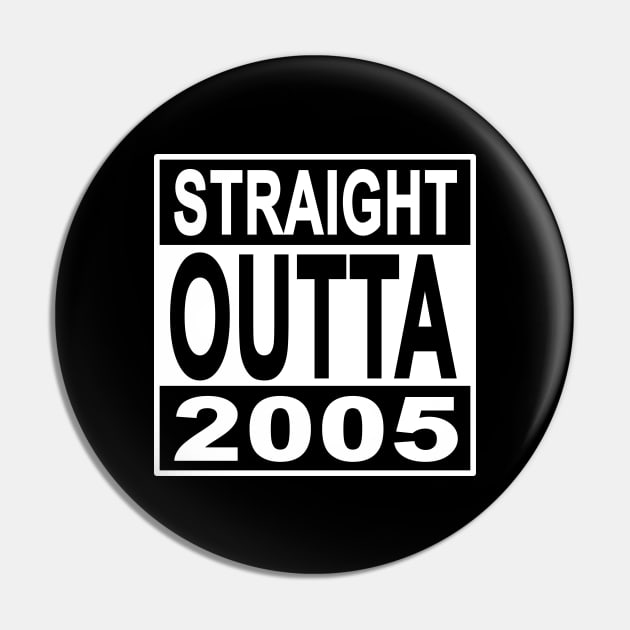 Straight Outta 2005 Birthday Anniversary Year. Pin by created4heroes