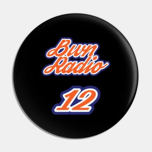 Bwn Radio- New York Alternative Jersey #12 Pin