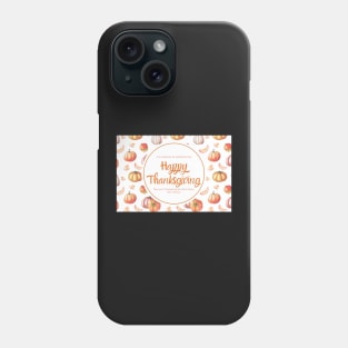 Happy Thanksgiving Card - 05 Phone Case