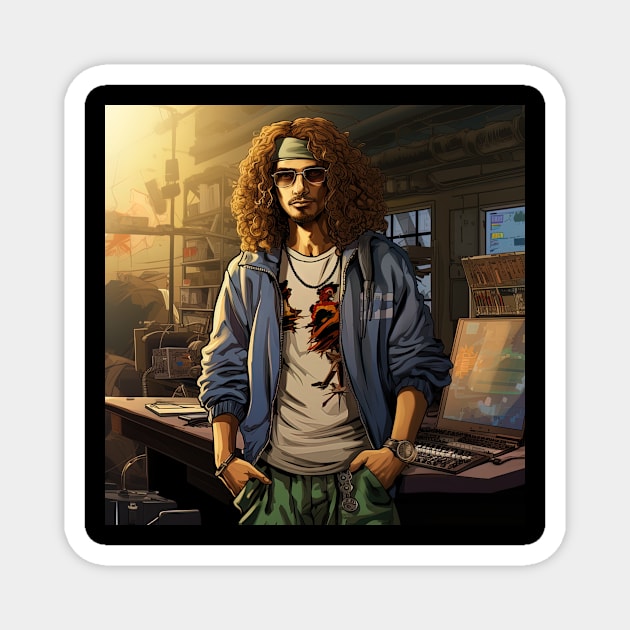 Christiaan Huygens Magnet by ComicsFactory