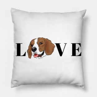 Beagle Lover, Beagle Mom, Beagle Dad Pillow