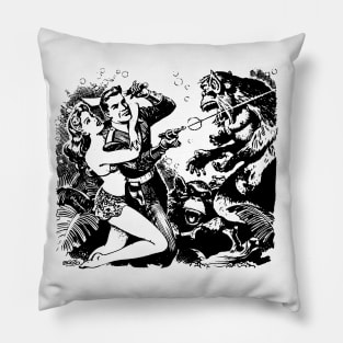 Sci Fi Pulp 2 Pillow